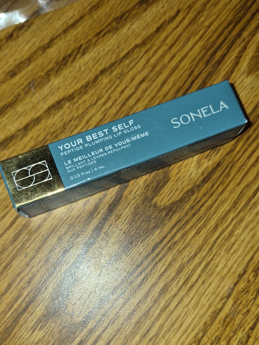 Your Best Self Peptide Plumping Lip Gloss - Sonela Beauty Nwt